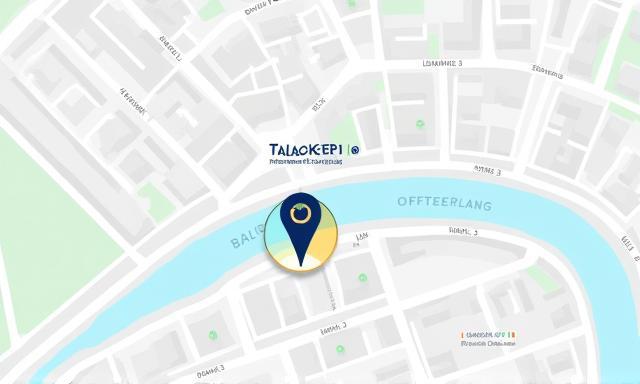 Map showing the location of Zurich Performance Consulting AG in Zurich
