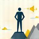 Icon representing achieving mastery or success